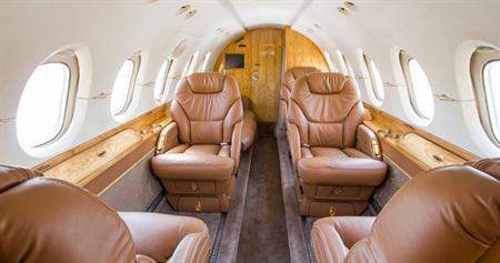 Hawker 800XP - фото салона