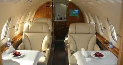 Hawker 900XP - фото салона