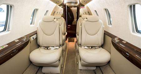 Cessna Citation XLS+ - фото салона