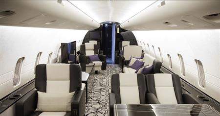 Challenger 850 - фото салона